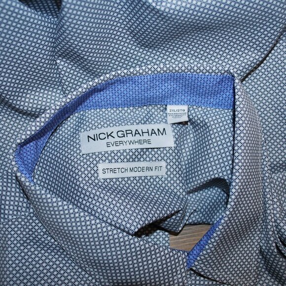 Nick Graham Everywhere Button Down Men's Shirt Stretch 2XL - Picture 5 of 5